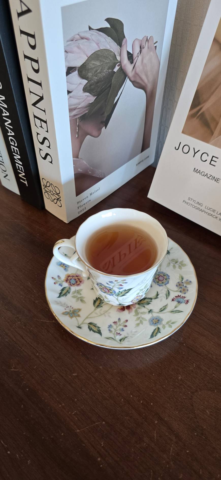 Floral Teacup Closeup