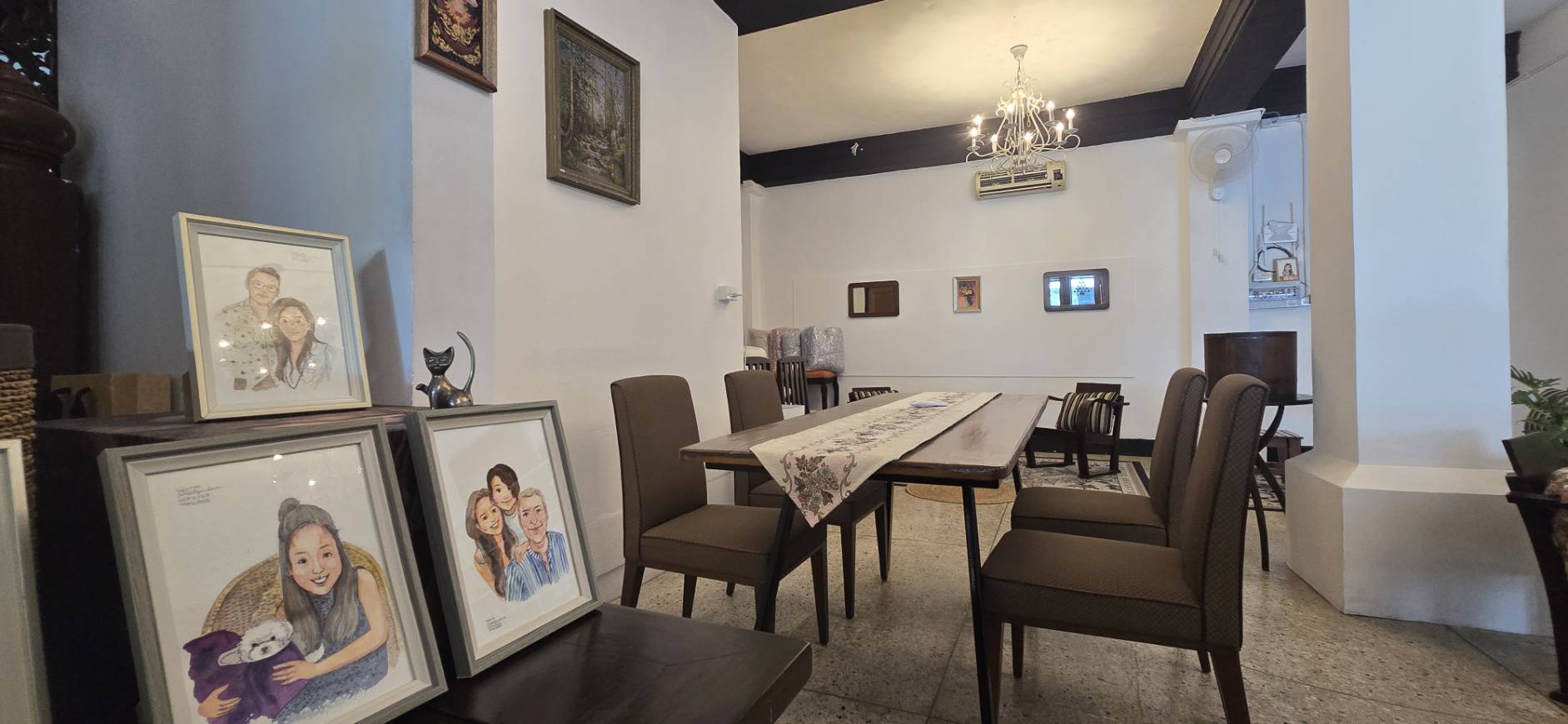 Long Dining Table