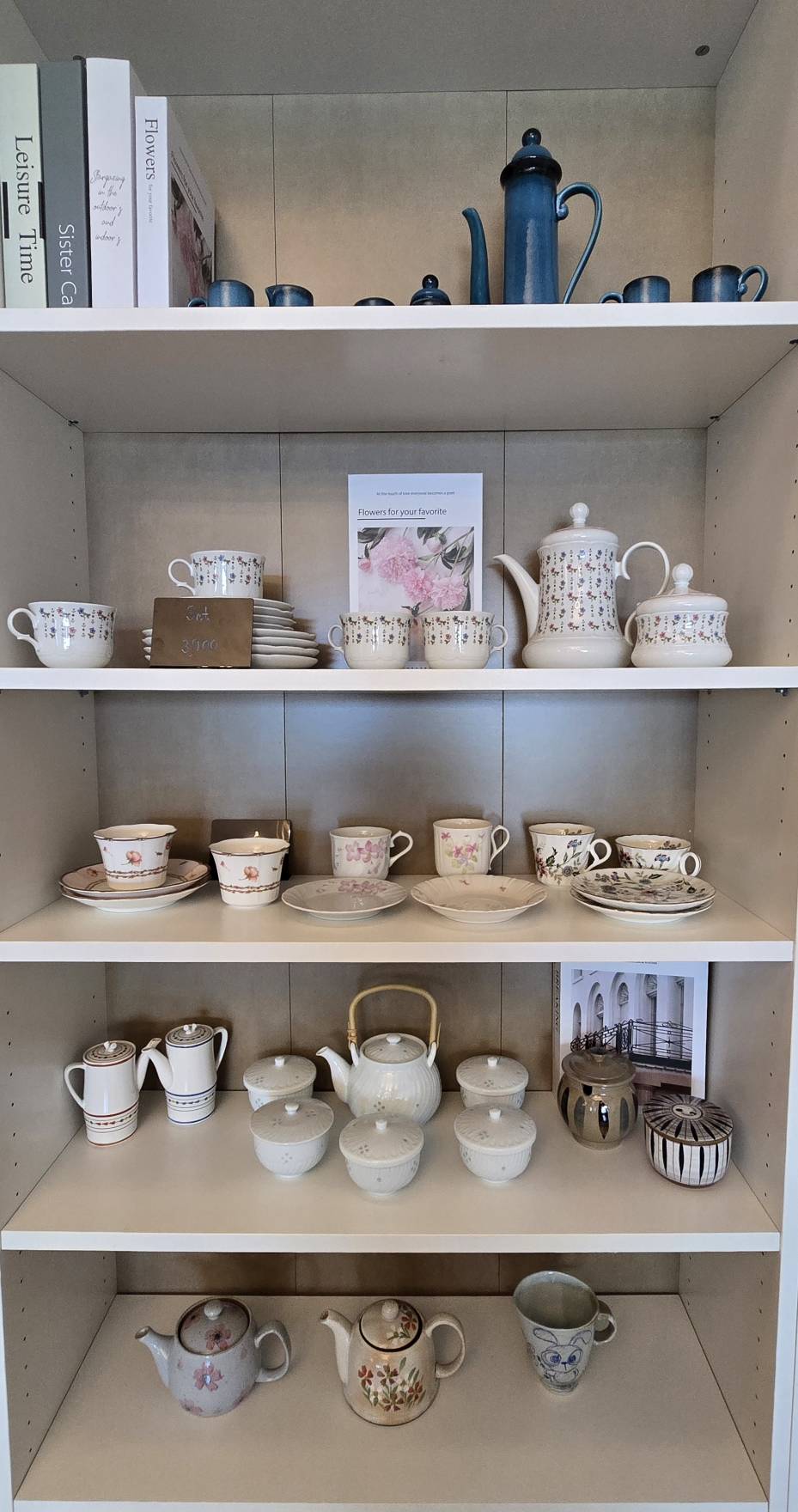 Teaware Shelf Detail