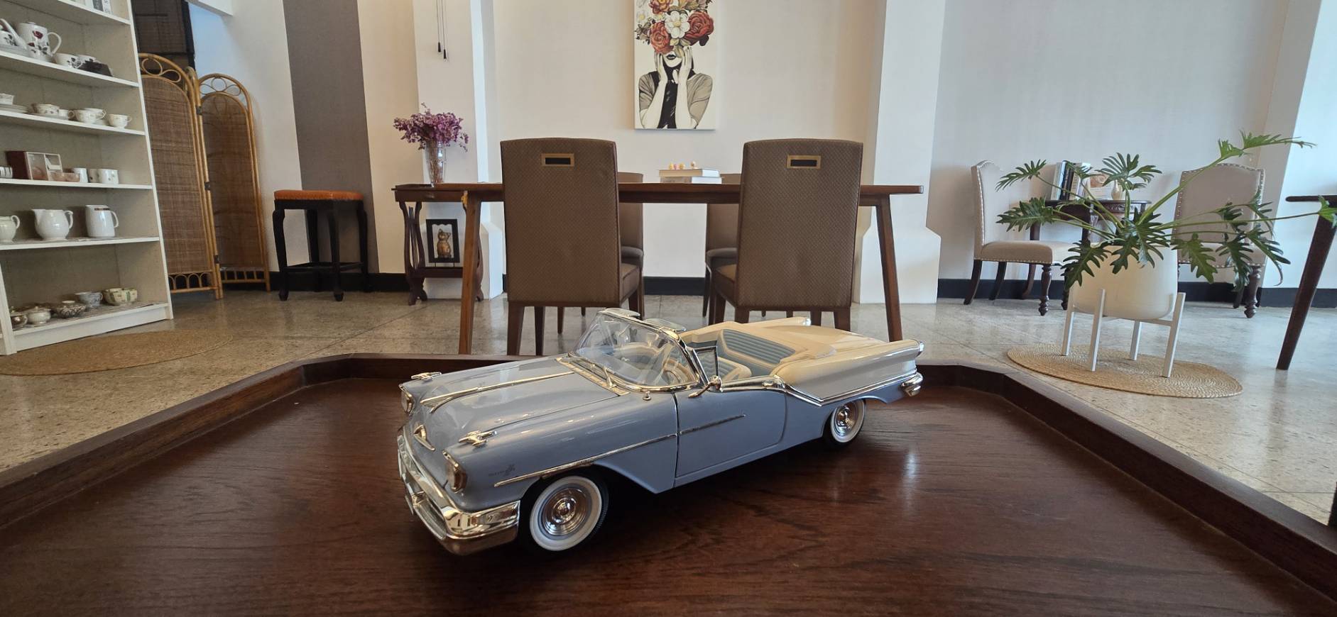Vintage Model Car Decor